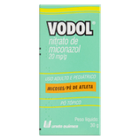 Vodol 20mg/g Pó tópico - Frasco com 30g