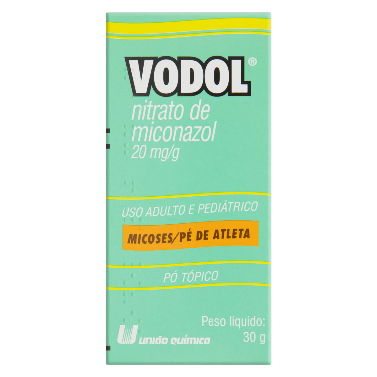 Vodol 20mg/g Pó tópico - Frasco com 30g - Imagem 1