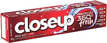 Creme Dental Closeup Acao Profunda Red Hot, Red Hot, 90g - Imagem 1