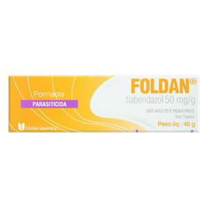 Foldan 50mg/g Pomada Dermatológica - Bisnaga com 45g