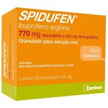 Spidufen 770MG Granulado - 20 Envelopes com 3 g