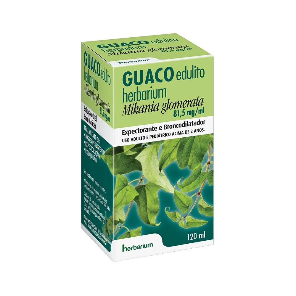 Guaco Edulito 81.5MG/ML Solução oral - Frasco com 120 mL - Imagem 1