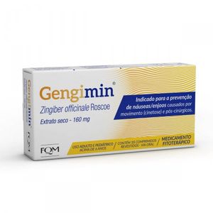 Gengimin 160MG Comprimido revestido - Caixa com 15 Comprimidos