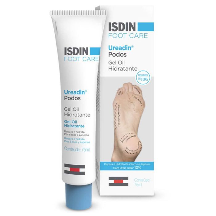 Gel-Oleo Hidratante Para Pes Ureadin Podos - Bisnaga com 80,25g - Imagem 1