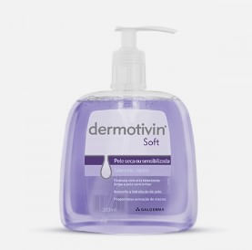 Dermovitin Soft Pele Seca Sabonete Líquido 300mL - Imagem 1