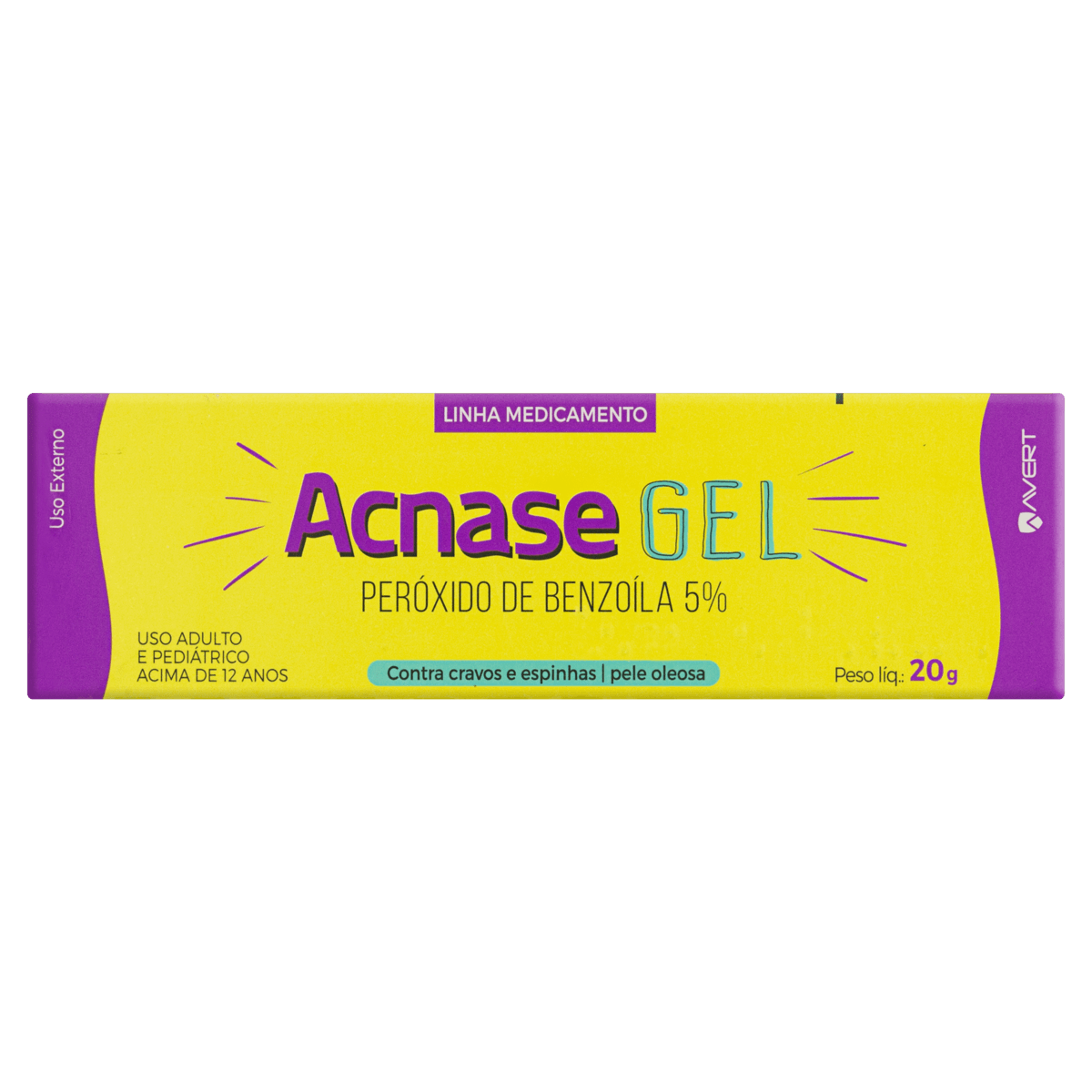 Acnase Gel 50MG/G Gel dermatológico - Imagem 1