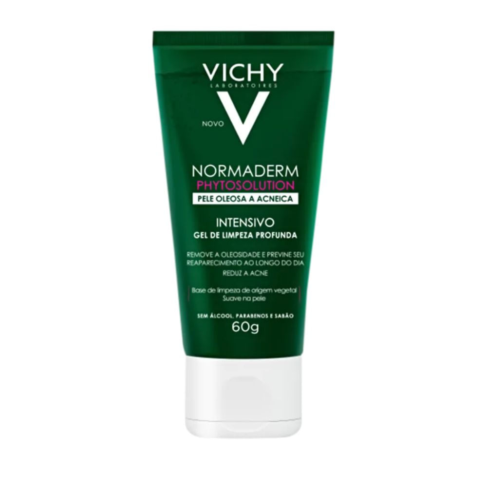 Normaderm Phytosolution Vichy Gel Facial 60G - Imagem 1