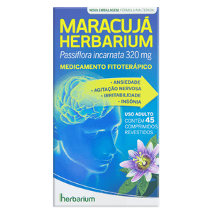 Maracuja 320MG Comprimido - Caixa com 45 Comprimidos