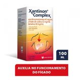 Xantinon Complex 40MG/ML + 53MG/ML + 50MG/ML Solução oral - Frasco de Vidro com 100 mL