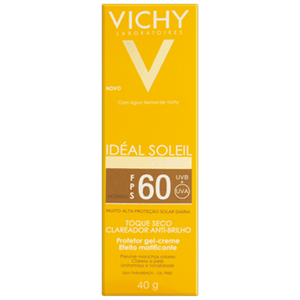 Protetor Solar FPS60 Ideal Soleil Clarify Cor Média 40G