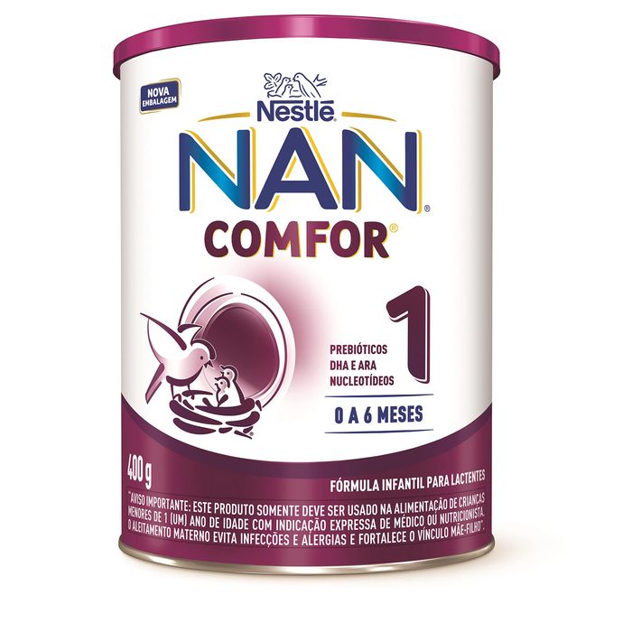 Nan Comfor 1 Lata 400G - Imagem 1