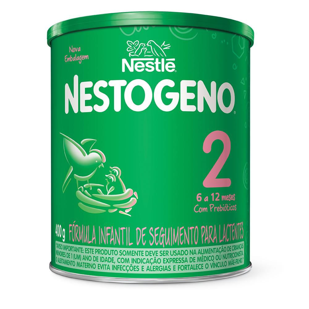 Nestogeno 2 (6 a 12 meses) Lata 400G - Imagem 1