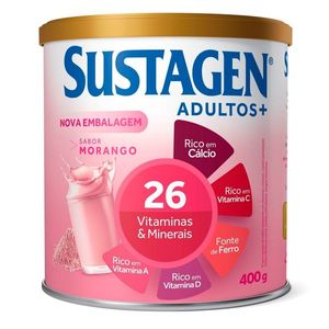 Sustagen Sabor Morango Lata 400G