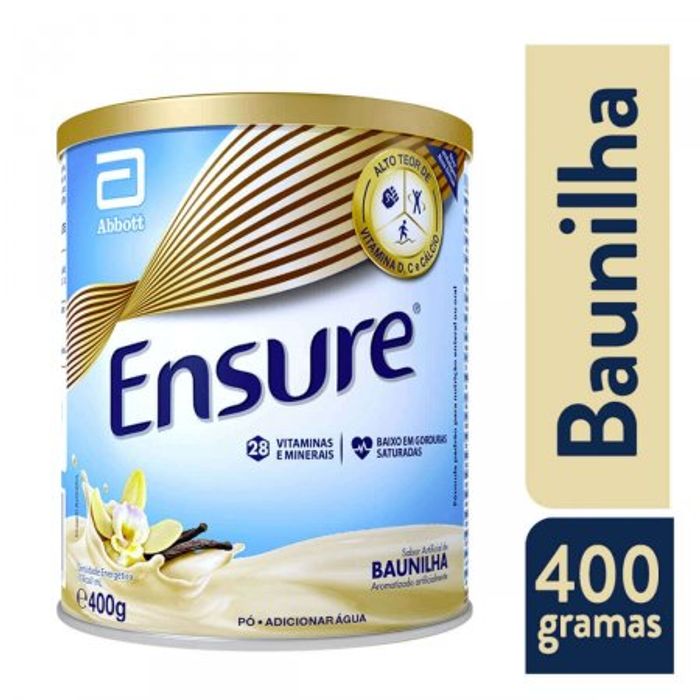 Ensure Sabor Baunilha Lata 400G - Imagem 1