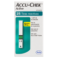 Tiras Medidoras de Glicose Accu-Chek Active 25 unidades