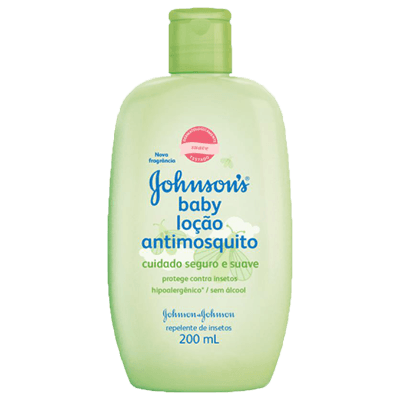 Johnsons Baby Repelente Loção 200mL - Imagem 1