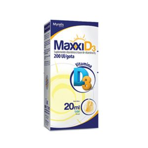 Maxxi D3 200UI/ML Solução oral (gotas)
