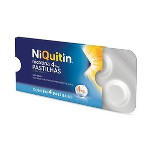 Niquitin 4mg Pastilha - Blíster com 4 Pastilhas