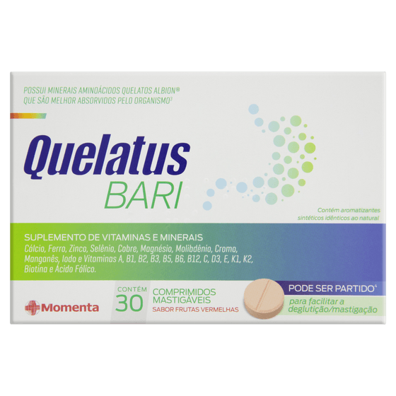 Quelatus Bari com 30 Comprimidos - Imagem 1
