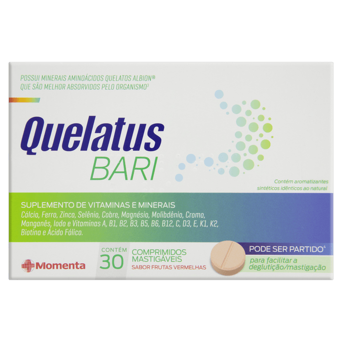 Quelatus Bari com 30 Comprimidos - Imagem 1