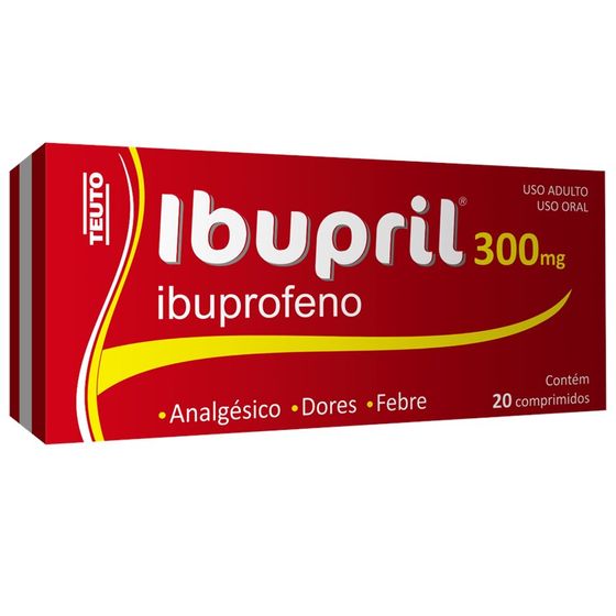 Ibupril 300mg Comprimido - Caixa com 20 Comprimidos - Imagem 1
