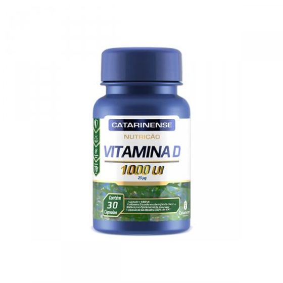 Vitamina D 1000UI 30 Cápsulas - Imagem 1