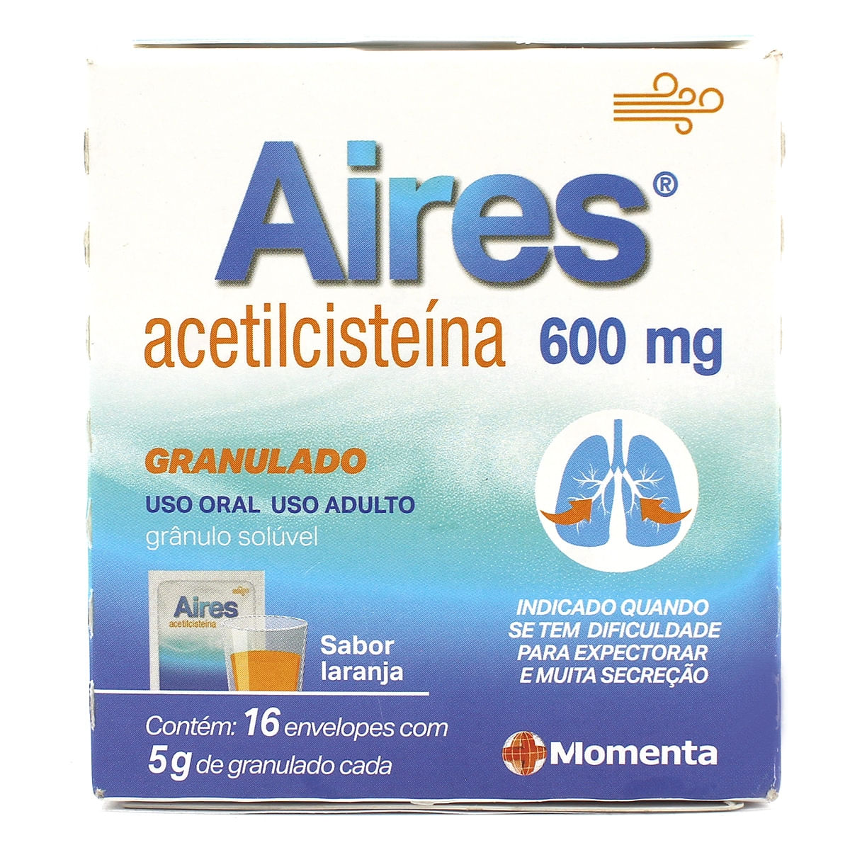Aires 600mg Granulado - 16 Envelopes com 5g - Imagem 1