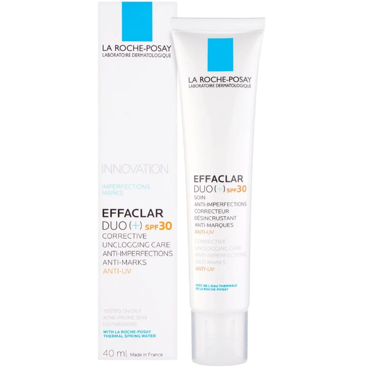 Effaclar Duo + La Roche Posay Creme FPS30 40mL - Imagem 1