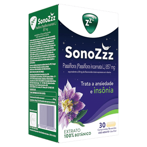 Sonozzz 857mg Comprimido Revestido - Caixa com 30 Comprimidos