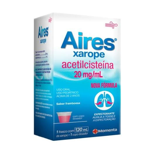 Aires 20mg/mL Xarope - Frasco com 120mL - Imagem 1