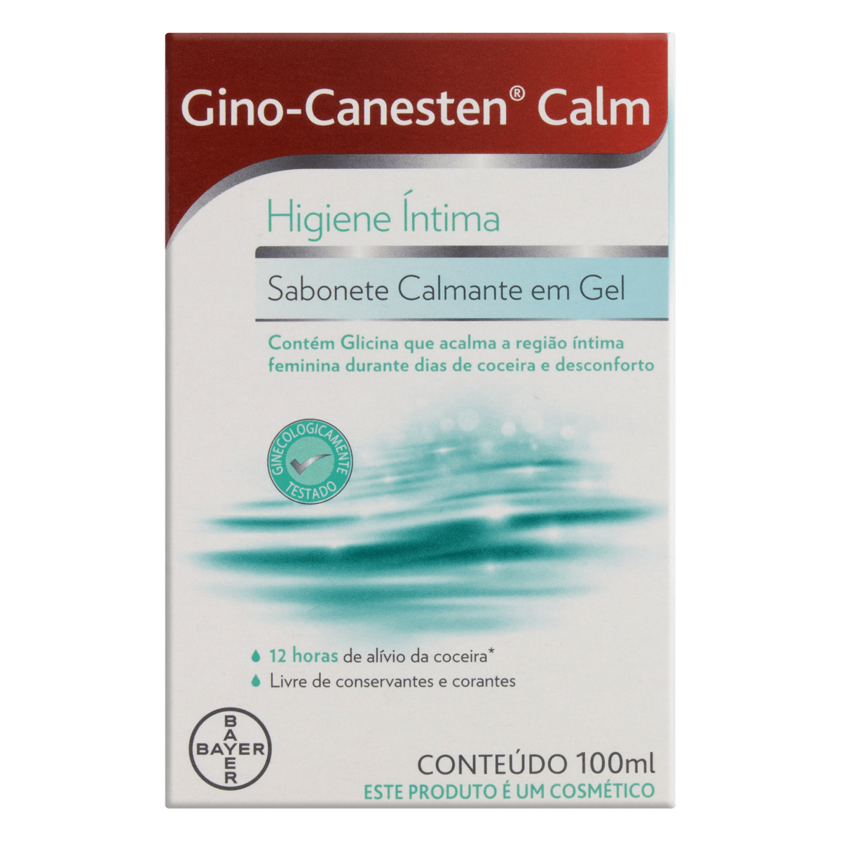 Sabonete Íntimo Gino-Canesten Calm Gel 100mL - Imagem 1