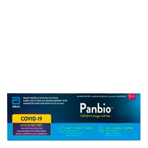 Autoteste Covid-19 Ag Abbott Panbio 1 Unidade - Imagem 1