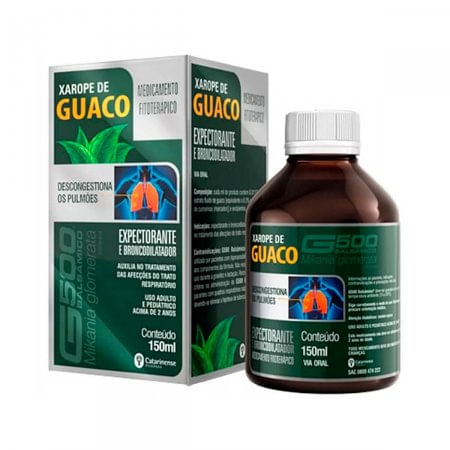 Guaco G500 Xarope 150mL - Imagem 1