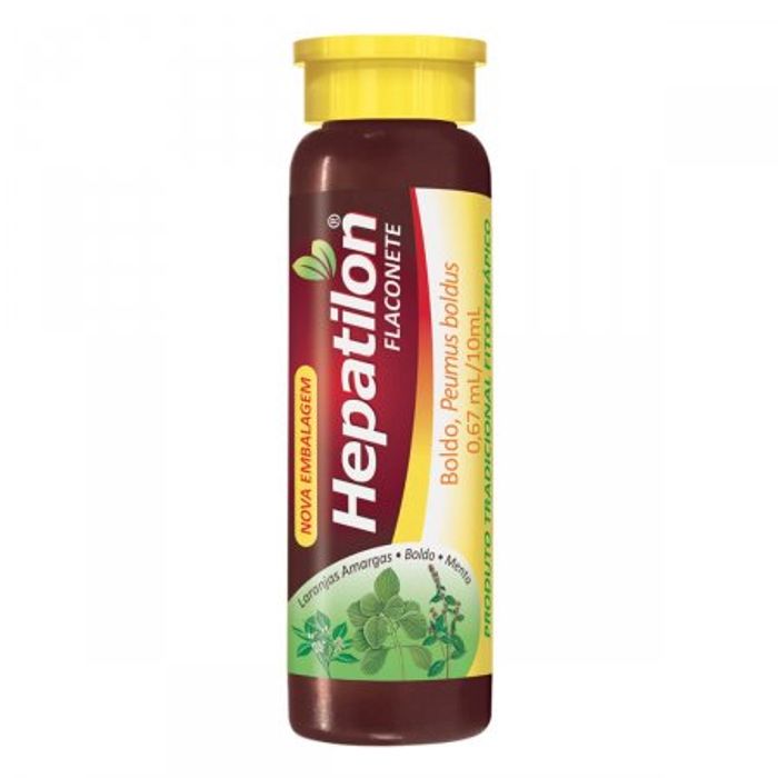 Hepatilon 0.067mL/mL Solução Oral - Flaconete com 10 mL - Imagem 1