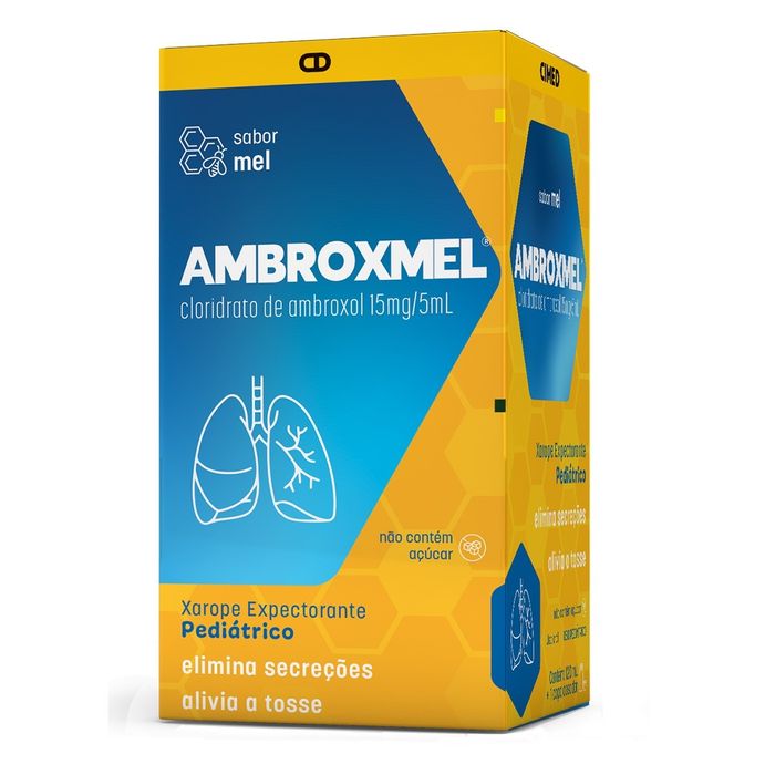 Ambroxmel 3MG/ML Xarope - Frasco com 120mL - Imagem 1