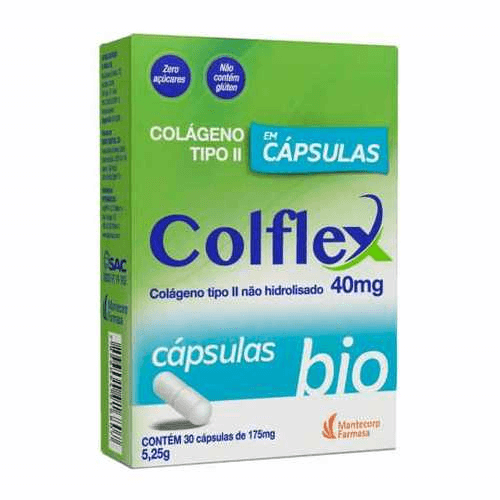 Colflex Bio 40mg 30 Cápsulas - Imagem 1