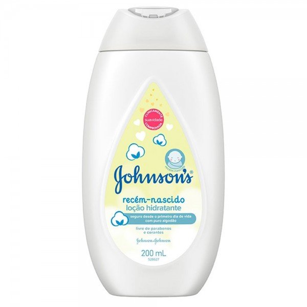 Johnsons Baby Recém Nascido Loção 200mL - Imagem 1