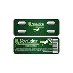 Novalgina 1g Blíster com 4 Comprimidos