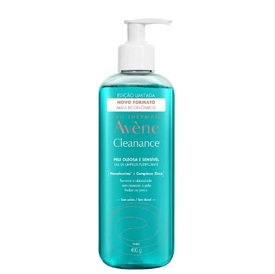 Gel de Limpeza Avène Cleanance Pele Oleosa com 400g - Imagem 1