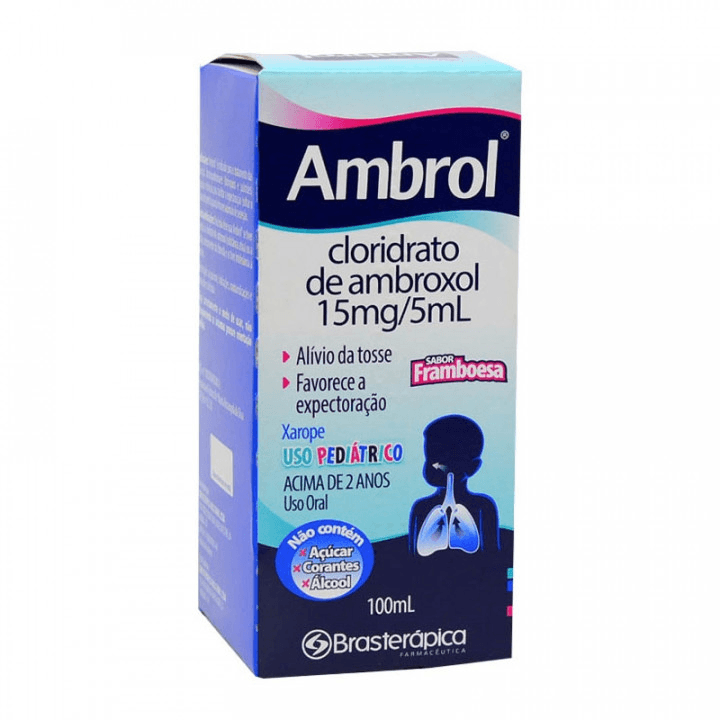 Ambrol 3MG/ML Xarope - Frasco 100 mL - Imagem 1