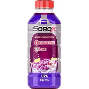 Sorox Solução para Reidratação Oral Sabor Uva 550mL