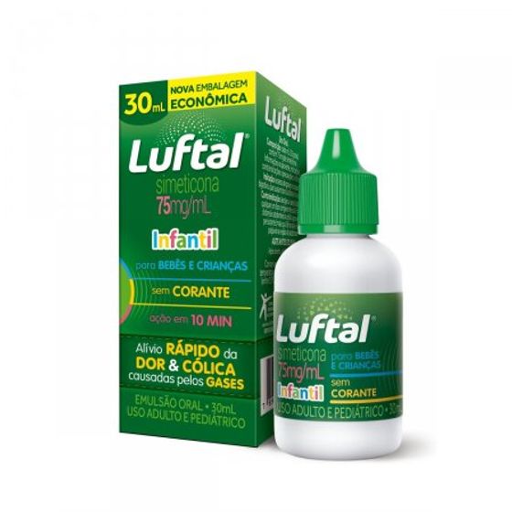 Luftal 75mg/mL Emulsão Oral - Frasco com 30mL - Imagem 1