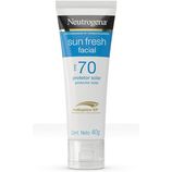 Protetor Solar Facial FPS70 Neutrogena Sun Fresh 40G