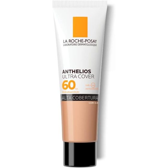 Protetor Solar Facial FPS60 Anthelios Ultra Cover pele clara 30g - Imagem 1
