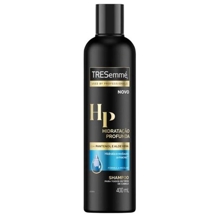 Shampoo Tresemmé Hidratação Profunda Frasco 400mL - Imagem 1