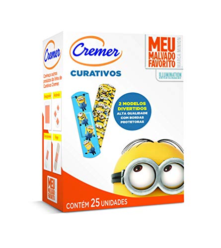 Curativos Cremer Minions 25 Unidades - Imagem 1
