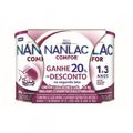 Kit Fórmula Infantil Nanlac Comfor 1 a 3 Anos 2 Unidades de 800G Cada