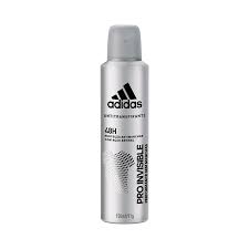 Desodorante Masculino Adidas Pro Invisible aerosol 150mL - Imagem 1