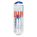 Escova Dental Sensodyne Gentle para Dentes e Gengivas Sensíveis, Cerdas Extra Macias e Limpeza Suave, 2 unidades