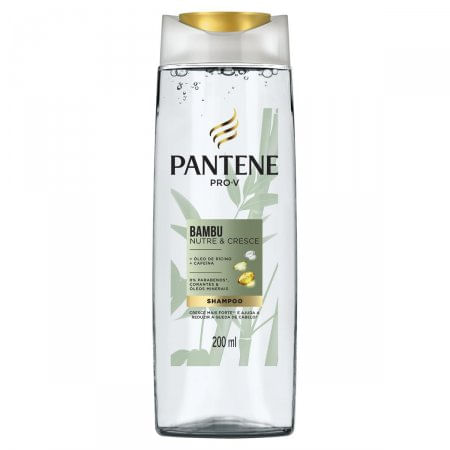 Shampoo Pantene Bambu Nutre e Cresce 200mL - Imagem 1